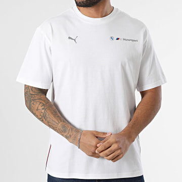 Puma - Camiseta BMW Motorsport Essential Logo 632516 Blanca