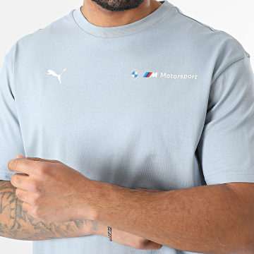 Puma - Camiseta BMW Motorsport Essential Logo 632516 Azul claro