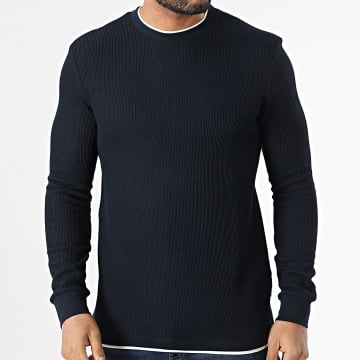 Classic Series - Tee Shirt Manches Longues 1043914-XX-12 Bleu Marine