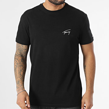 Tommy Jeans - Tee Shirt Signature 1140 Noir