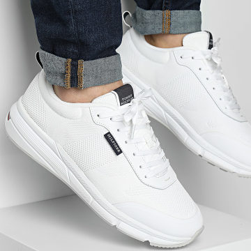 Tommy Hilfiger - Lightweight Modern Knit Runner 5326 Zapatillas blancas
