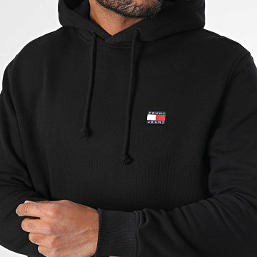 Tommy Jeans - Sudadera con capucha Badge 0258 Negra
