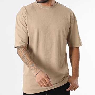 Black Industry - Maglietta oversize beige