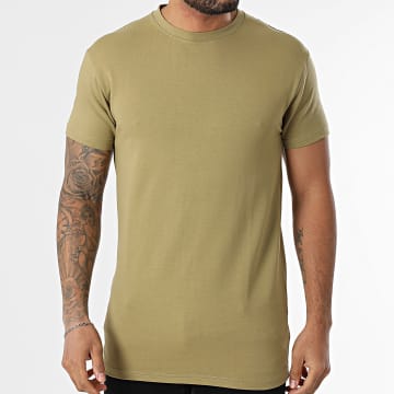 Black Industry - Maglietta oversize verde kaki