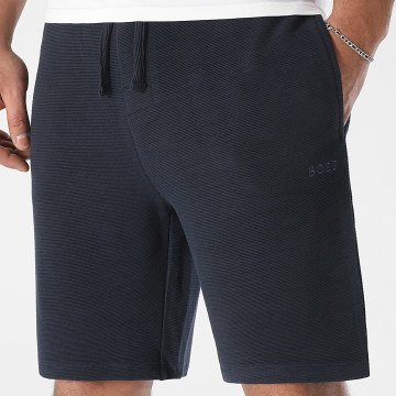 BOSS - Short Jogging Rib 50527391 Bleu Marine