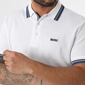 BOSS - Polo Manches Courtes Paddy 50469055 Blanc