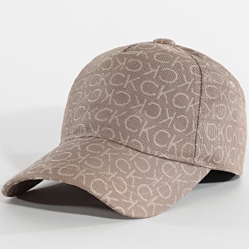Calvin Klein - Casquette Monogram Jacquard 2871 Camel