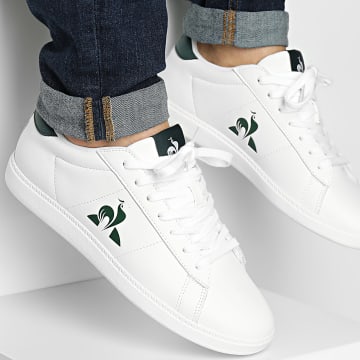 Le Coq Sportif - Courtset 2 Zapatillas 2510549 Optical Blanco Trekking Verde