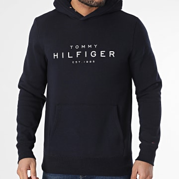 Tommy Hilfiger - Sweat Capuche 7455 Bleu Marine