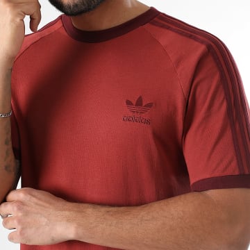 Adidas Originals - Tee Shirt 3 Stripes JN7019 Rouge