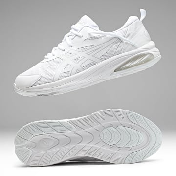 Asics - Cestini Gel Quantum Kei 1203A601 Bianco Grigio Nuvola