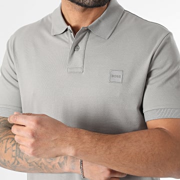 BOSS - Polo de manga corta Slim Passenger 50507803 Gris