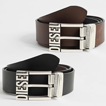 Diesel - Cintura reversibile B Shift X08879-PR227 Nero Marrone