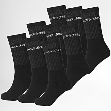 Jack And Jones - Lot De 9 Paires De Chaussettes Regen Noir