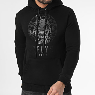 Zelys Paris - Sweat Capuche Perez Noir