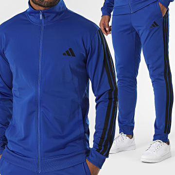 Adidas Sportswear - Ensemble De Survetement A Bandes 3 Stripes JI8857 Bleu Roi