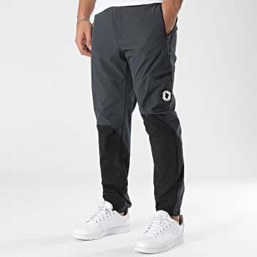 Comme Des Loups - Calças de corrida Trail Cinzento-carvão