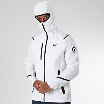 Comme Des Loups - Veste Zippée Capuche Jumper Blanc
