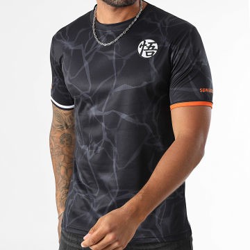 Dragon Ball Z - Maglia da collezione Goku Kanji petto nero