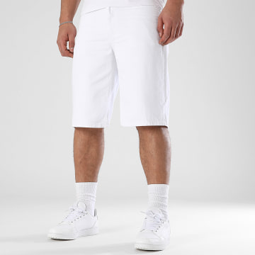 LBO - Short Jean Baggy 3595 Blanc