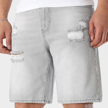 LBO - Short Jean Relaxed Destroys 3679 Gris