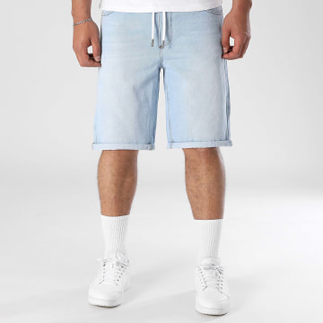 LBO - Jogger Relaxed Fit Jean Kort 3697 Blauw Denim
