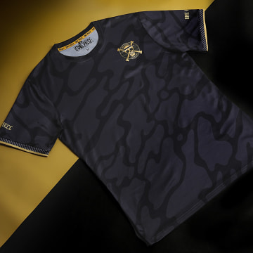 One Piece - Maillot Collector Jersey Mugiwara Noir Doré
