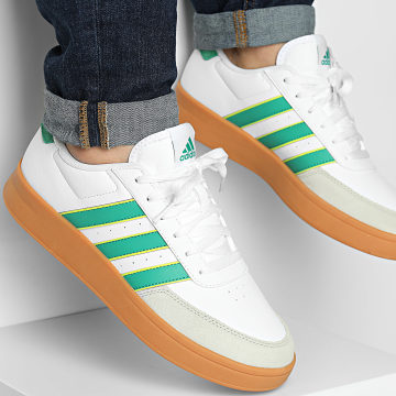 Adidas Sportswear - Baskets Breaknet 2.0 JP5383 Footwear White Court Green Slim Green