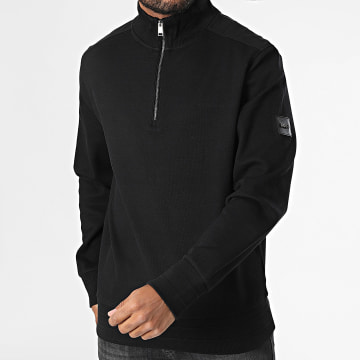 BOSS - Sweat Col Montant Zippé Sidney 59 50524999 Noir