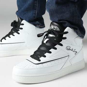 Ewing Athletics - Rebound 33 Hi Non Strap 1RBE004 Wit Zwart Hi-Top Sneakers