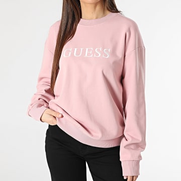 Guess - Sweat Crewneck Femme O5RQ03-KCO31 Rose