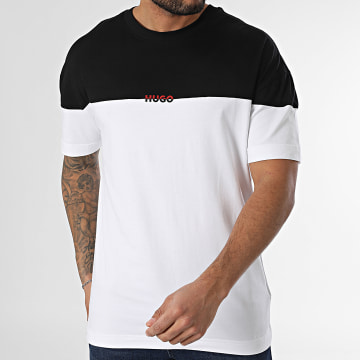 HUGO - Tee Shirt Amsterdam 50534164 Noir Blanc
