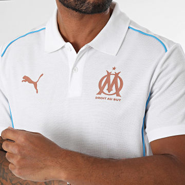 Puma - OM Casuals Polo a maniche corte 778255 Bianco