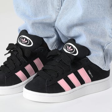 Adidas Originals - Baskets Femme Campus 00s W ID3171 Core Black Footwear White True Pink