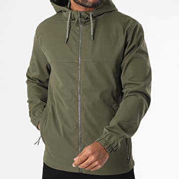 Blend - Veste Zippée Capuche 20717838 Vert Kaki