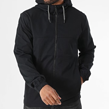 Blend - Veste Zippée Capuche 20717838 Noir