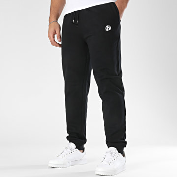 Luxury Lovers - Pantalón Jogging Calavera Bordado Negro