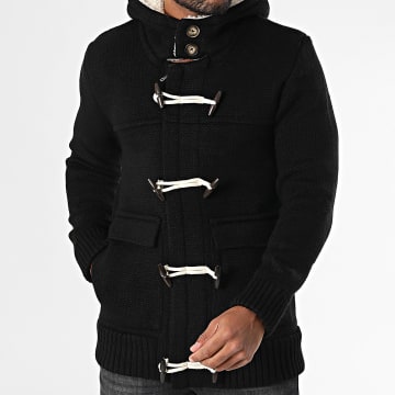 Armita - Gilet con cappuccio Ashkan nero