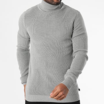 Armita - Jersey gris de cuello alto
