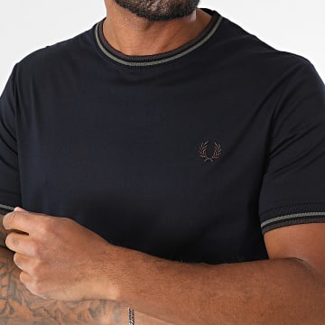 Fred Perry - Tee Shirt Twin Tipped M1588 Bleu Marine