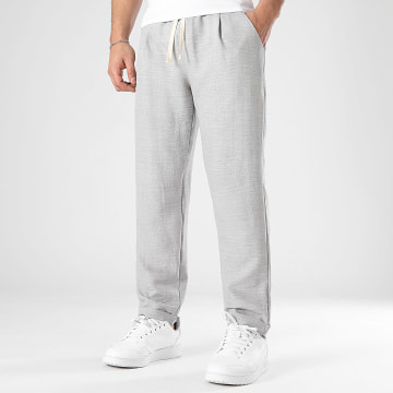 LBO - 1732 Pantalones grises efecto lino