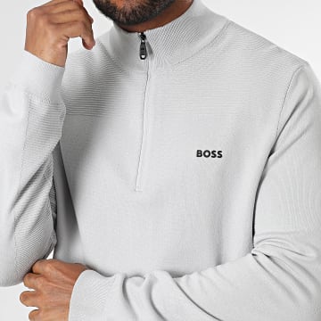 BOSS - Jersey con cremallera Momentum X 50498560 Gris