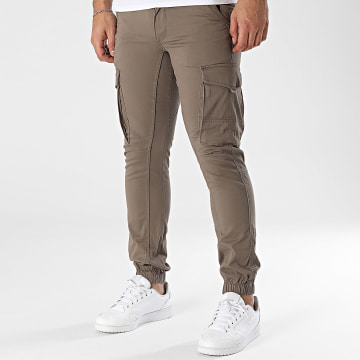 Jack And Jones - Pantalon Cargo Paul Flake Marron