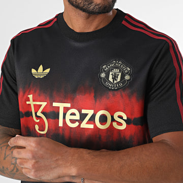 Adidas Originals - Maillot De Foot Manchester United FC JF0377 Noir Rouge
