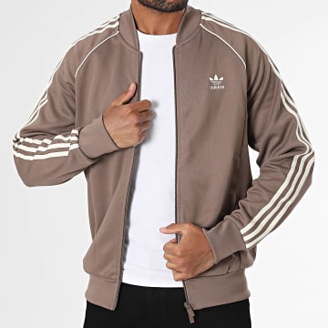 Adidas Originals - Veste Zippée JP2519 Marron Beige