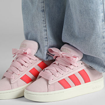 Adidas Sportswear - Baskets Femme Grand Court Alpha 00s JI1717 Clear Pink Lucid Red Court Green
