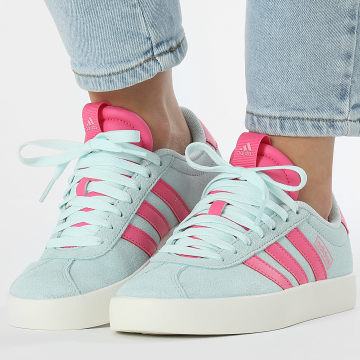 Adidas Sportswear - Baskets Femme VL Court 3.0 JP5326 Halo Mint Pulse Magenta Bliss Pink