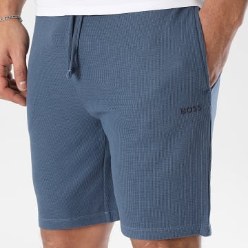 BOSS - Short Jogging Waffle 50535884 Bleu Marine