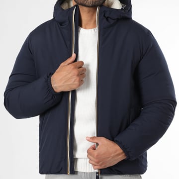 LBO - Korte parka met capuchon 0002 marineblauw