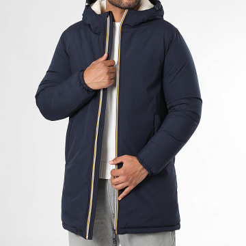 LBO - Parka Capuche 0005 Bleu Marine